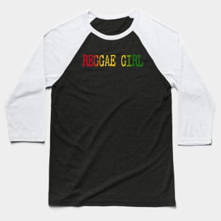 Reggae Girl Baseball T-Shirt